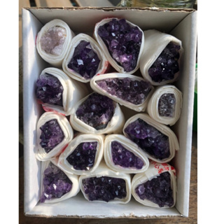 精品紫水晶禮盒組智慧能量寶石絕美迷人紫色閃亮耀眼