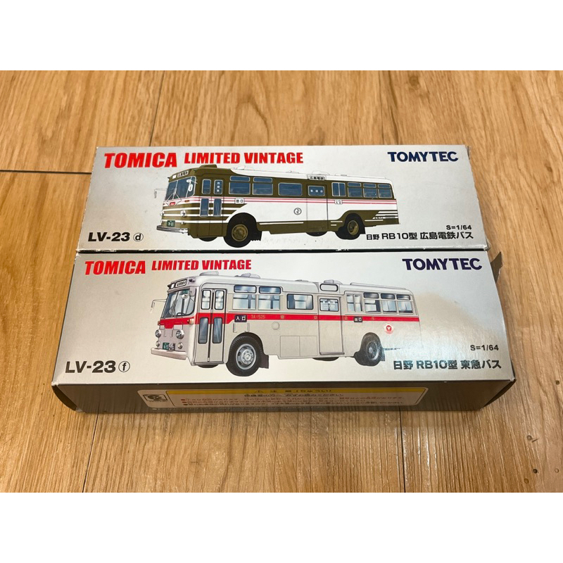[TAKARA TOMY] Tomytec LV-23d LV-23f 日野 RB10型 公車 東急/廣島電鐵