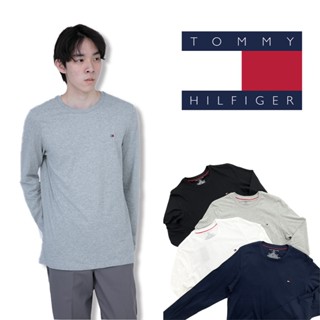 Tommy Hilfiger 長T 現貨 純棉 薄長袖 電繡logo 大尺碼 長袖 上衣 T恤 #9259