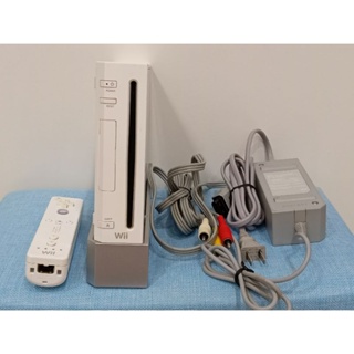 Wii 主機含一些配件 日文版 有改機 #贈送一隻搖桿#