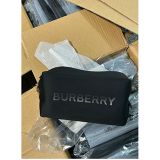 （代購） Burberry 化妝包 / 收納包 / 洗漱包 黑白兩色
