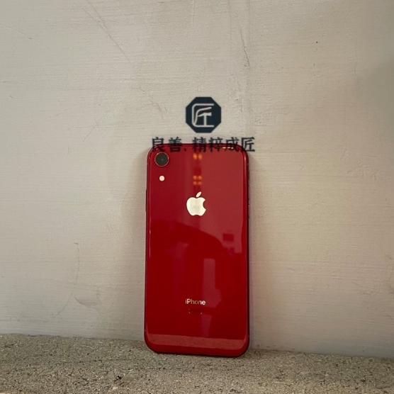 《良匠通訊》APPLE IPHONE XR 128G 6.1吋 紅無盒 (二手.機況不錯)中古機 副廠電池100%