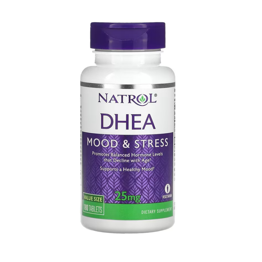 DHEA 美國正品 Natrol 納妥 現貨 青春素 180片 25mg (脫氫表雄銅) 錠劑