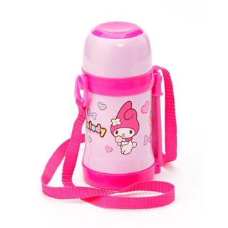 三麗鷗SANRIO 台灣授權隱形背帶保溫保冷水壺 KITTY/美樂蒂