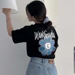 Mark Gonzales 短袖 短踢 小飛人短T 花朵短袖 WHATITISNT短袖 男女同款 正韓