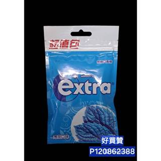 ，Extra潔淨口香糖薄荷口味62g超值包，（1盒10包）