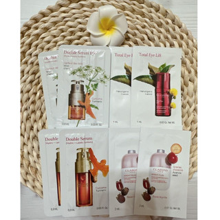 【美妝小舖】CLARINS 克蘭詩🔅明星商品體驗包 黃金雙萃精華 黃金亮眼萃 全效緊緻眼霜 氧氣亮白淡斑精華