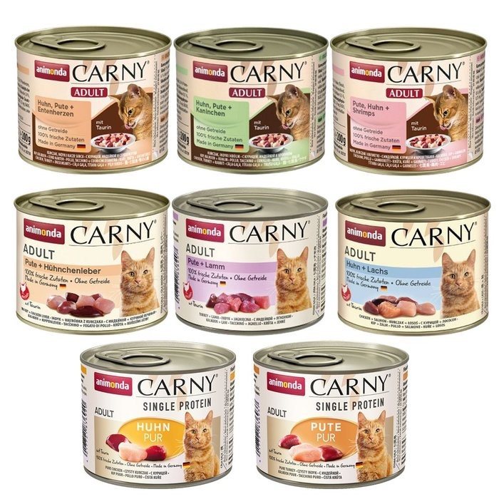 【💥現貨超低價💥】『㊆㊆犬貓館』【18罐組】ANIMONDA阿曼達 CARNY卡恩貓罐 主食罐 貓罐頭
