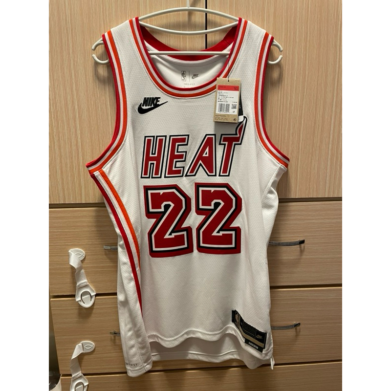 全新含吊牌 Nike Miami Heat Jimmy Butler Jersey熱火隊士官長復古球衣