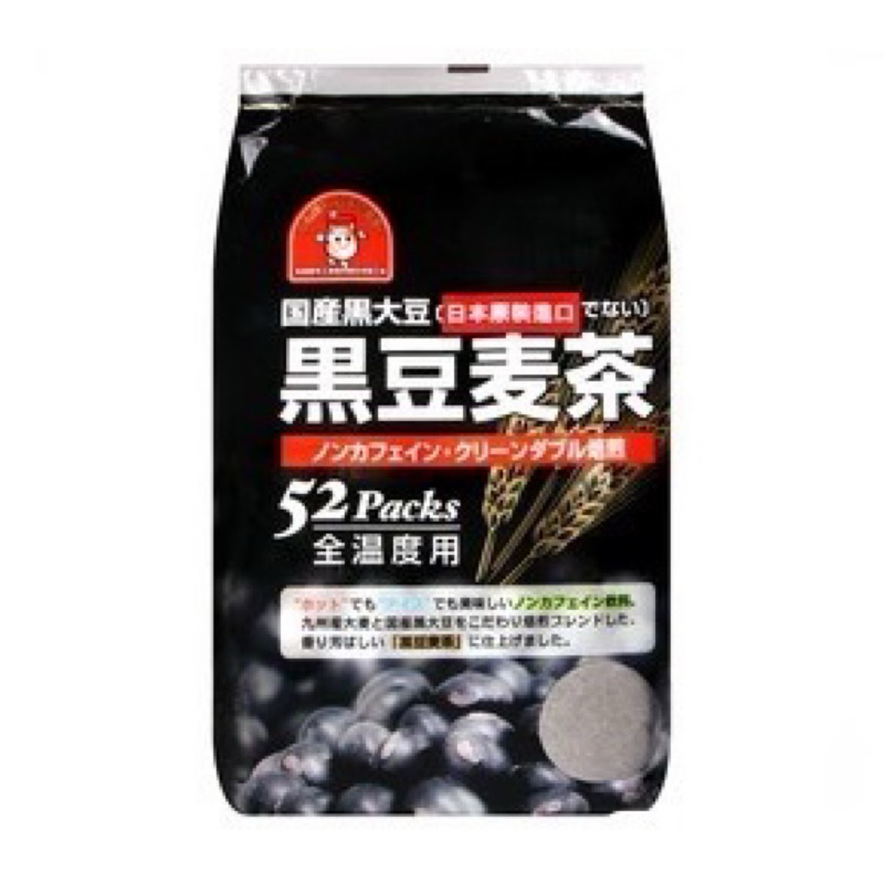 🔥現貨直接下🔥日本伊福穀粉 黑豆麥茶（10g*52)無糖 黑豆 大麥