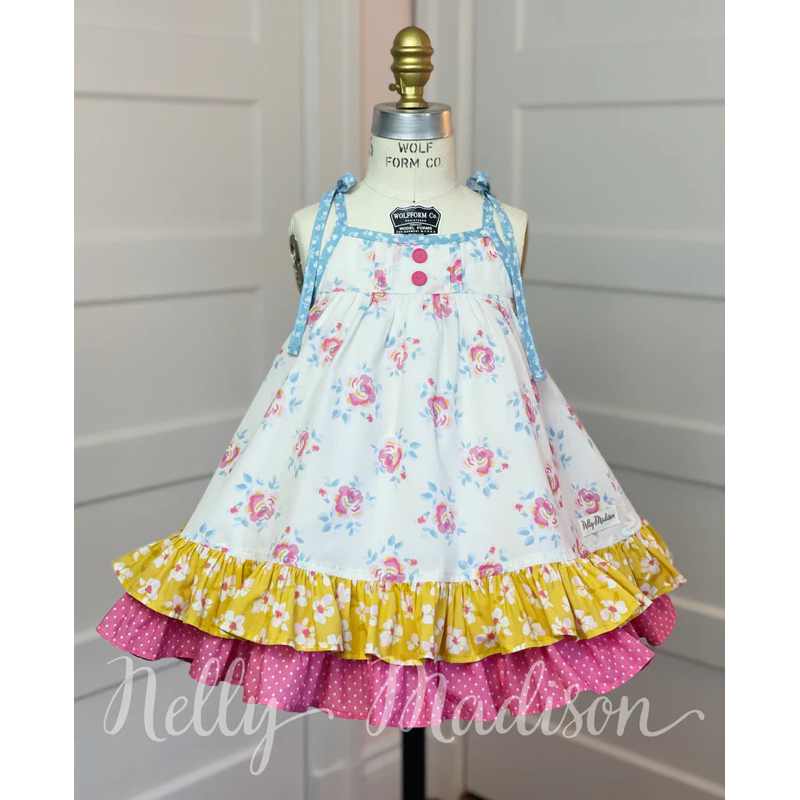 NM Nelly Madison  Magnifique Hannah Dress 花花洋裝 size3