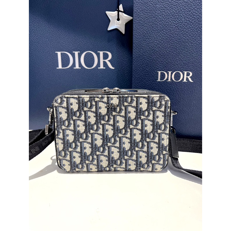 ✅現貨✅ Dior 老花 郵差包 相機包 台灣購證
