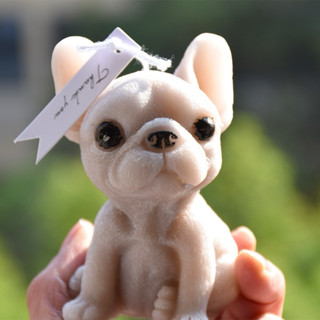 【美倫美】矽膠模 可愛立體法鬥矽膠模具 3D立體鬥牛犬矽膠模具 蠟燭 慕斯蛋糕 巧克力矽膠模具