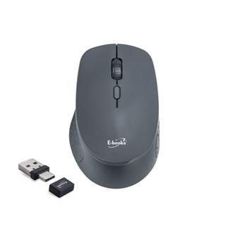 M73 三段DPI Type C + USB 靜音無線滑鼠 雙介面 typec 適用