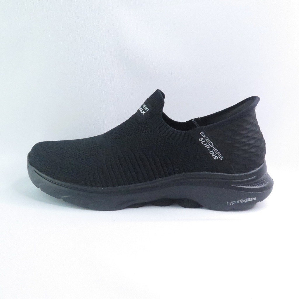 Skechers 216552BBK GO WALK 7 男健走鞋 Slip-ins 瞬穿 黑【iSport愛運動】