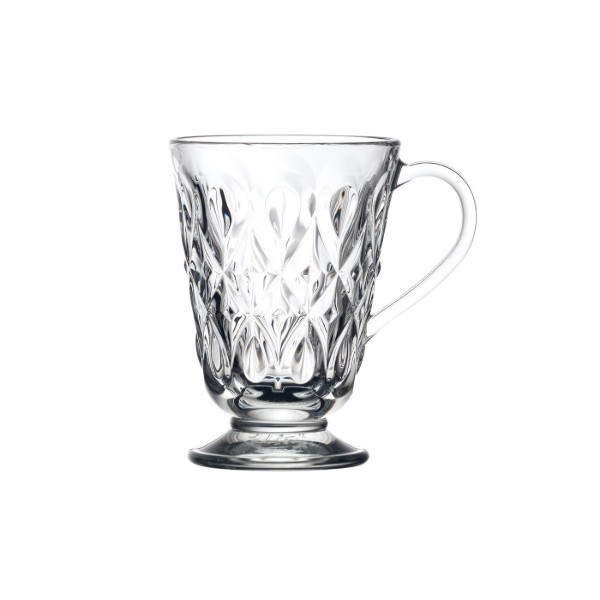 法國 La Rochere 百年玻璃工藝 古典茶杯 六件組