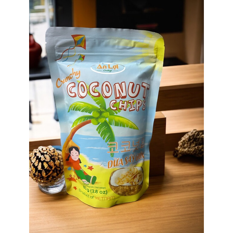 椰子乾 COCONUT CHIPS Dừa sấy khô