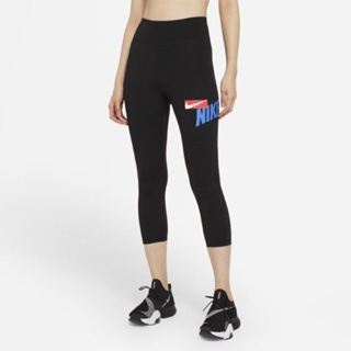 [4折出清] Nike 女生 運動 七分 緊身褲 黑色 CZ9203-011