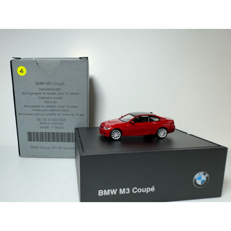 #4 1:87 BMW 原廠M3 coupe