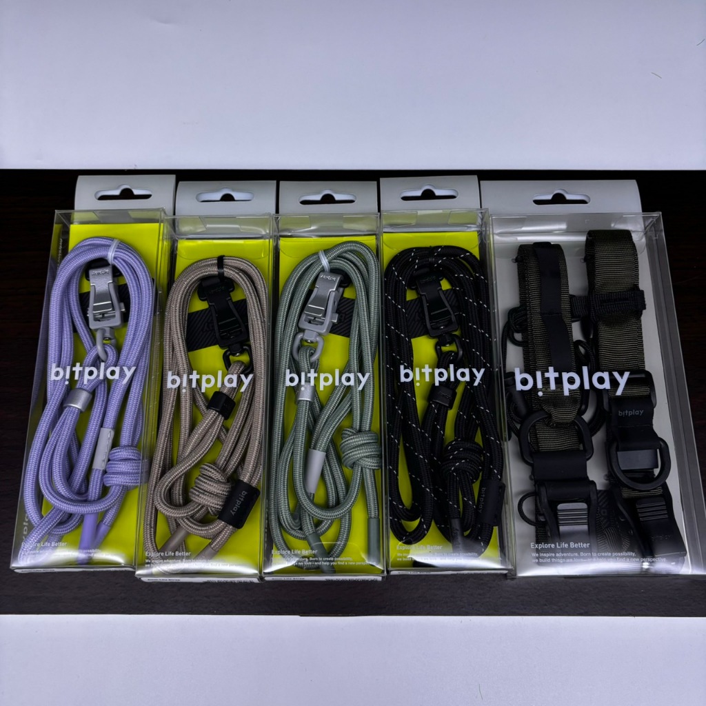 【bitplay】 6mm 撞色掛繩 多工機能背帶 背帶掛繩 手機背帶 手機掛繩 含掛繩通用墊片 手機殼掛繩