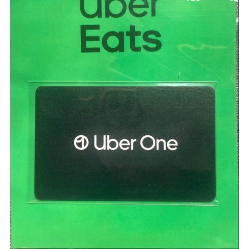 15小時出貨 Uber Eats Uber one 六周年特製版限量悠遊卡 捷運卡