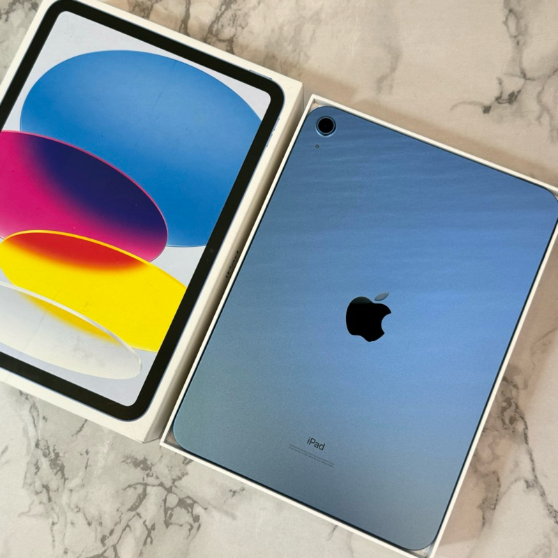 🫧僅拆封 保固未啟用 快速出貨🚀【Apple】iPad10 256g wifi 藍色 原廠保固一年