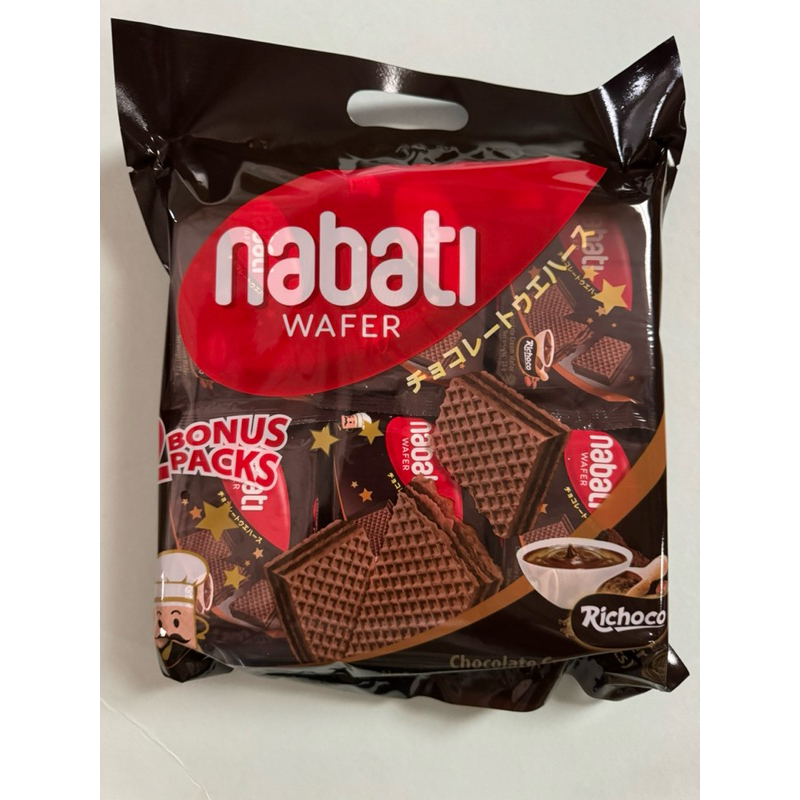nabati 麗巧克巧克力風味威化餅（2024.6.12到期）