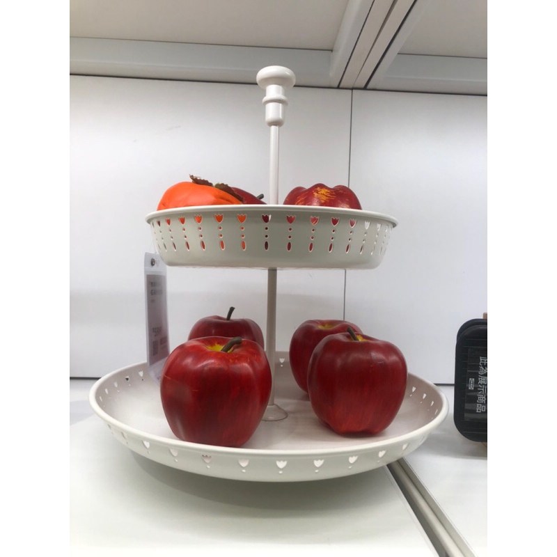 IKEA GARNERA
雙層點心架 蛋糕架 水果架 擺飾 擺盤可盛裝點心、起司或水果 展示架 餐飲服務業