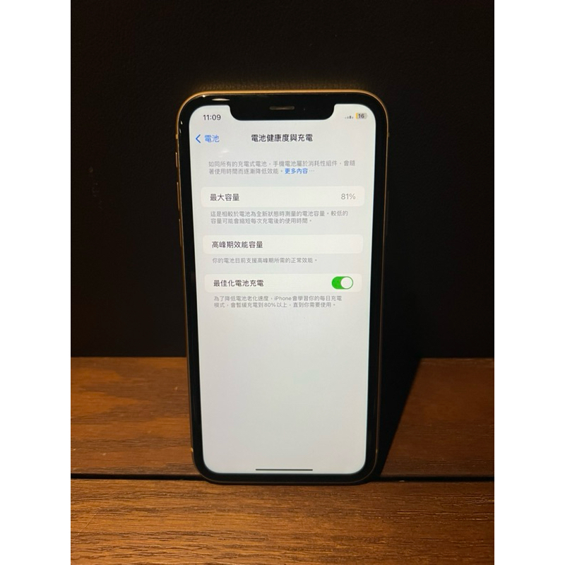 iPhone XR 256G 81%