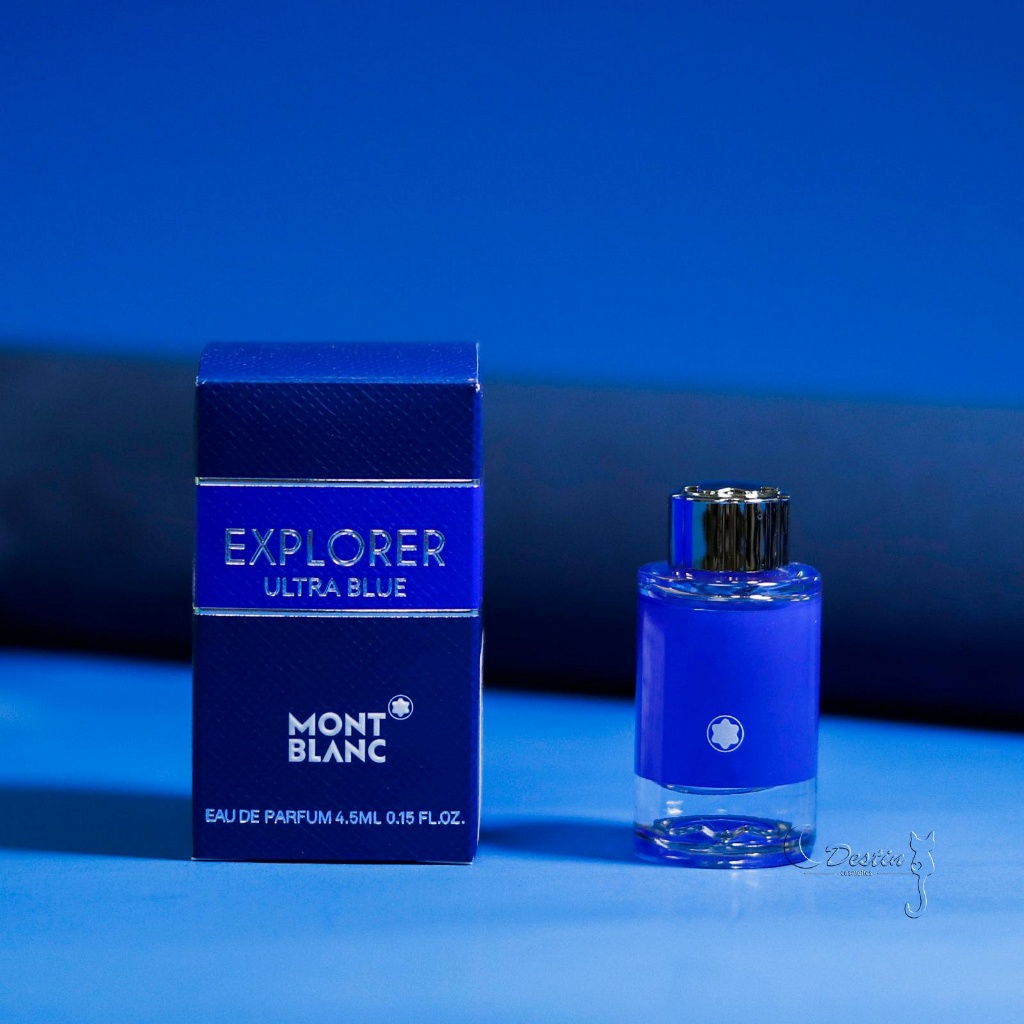 MONT BLANC 萬寶龍 探尋藍海 Explorer Ultra blue 男性淡香精 4.5mL 沾式 Q香