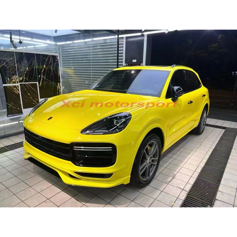 Xci 全新保時捷 Cayenne E3 改Turbo包圍PP材質.含前後下巴 2018～2024.外銷歐美A級品.