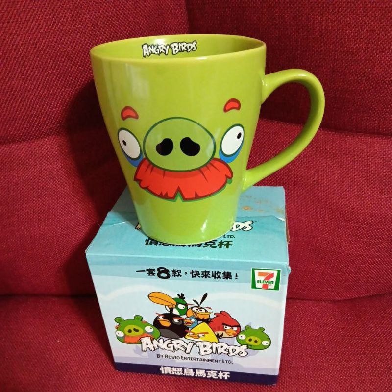 早期公司貨 Angry Birds 憤怒鳥 馬克杯 陶瓷杯 水杯 茶杯