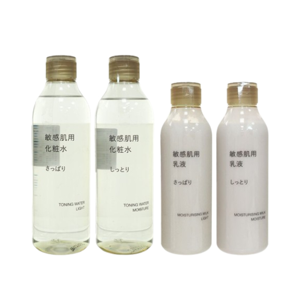日本 MUJI 無印良品 敏感肌化妝水/乳液/保濕乳霜(1入)DS021347 清爽型 滋潤型 敏感肌 低敏感 無酒精