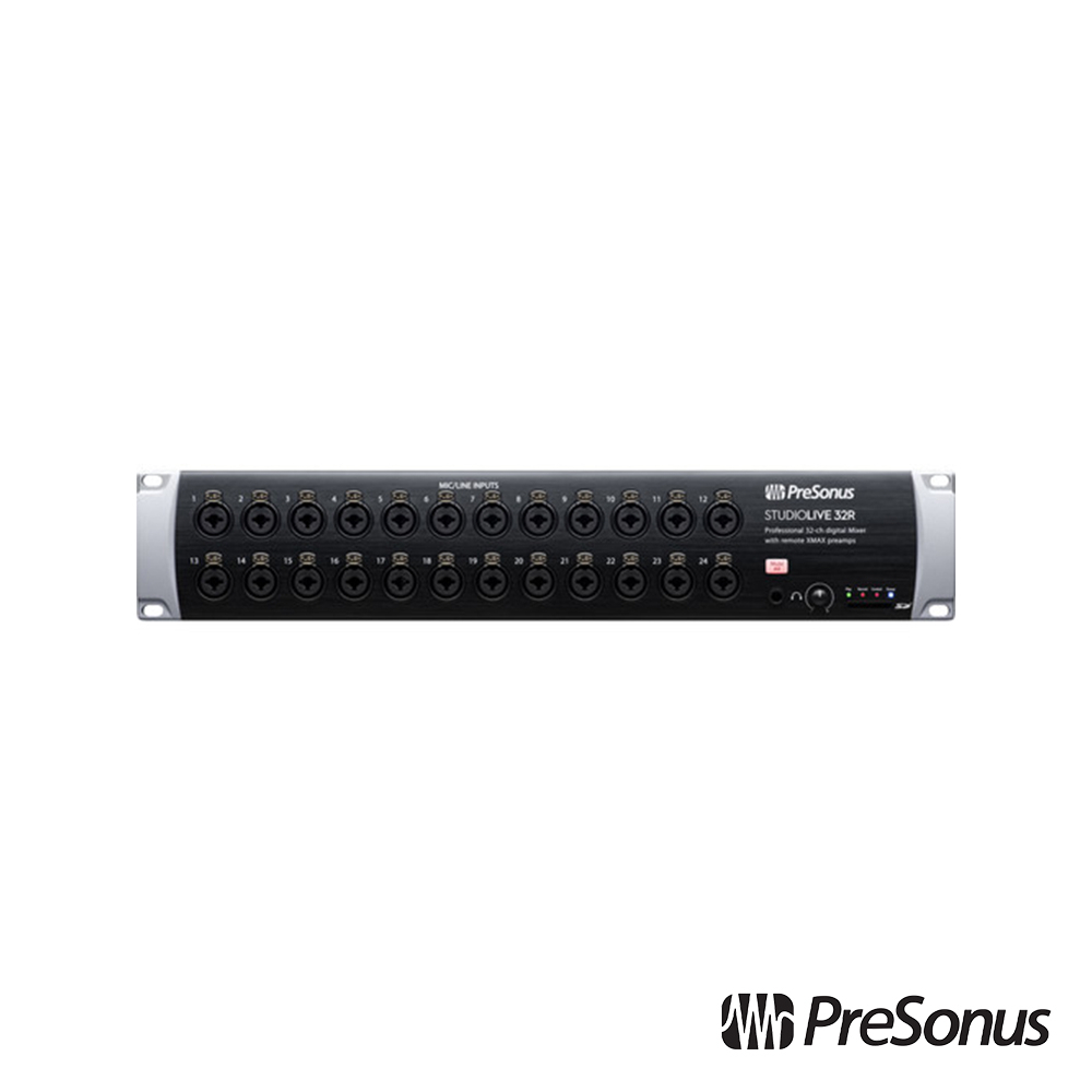 PreSonus StudioLive 32R 32軌 數位 麥克風 前級 3U Rack 版 公司貨