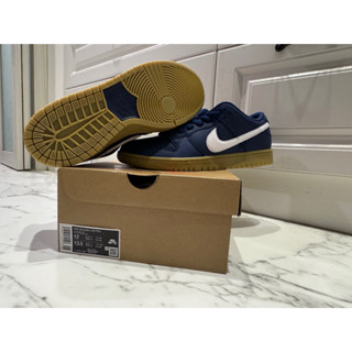 Nike SB Dunk Low Pro Navy Gum 深藍膠底男鞋滑板鞋 FJ1674-400 US12 30cm