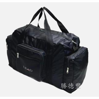 免運 勝德豐 【臺灣製造】【LEAD】輕量化休閒兩用運動旅行袋 健身包 運動包 行李袋 拉桿袋 可插拉桿YKK#8869