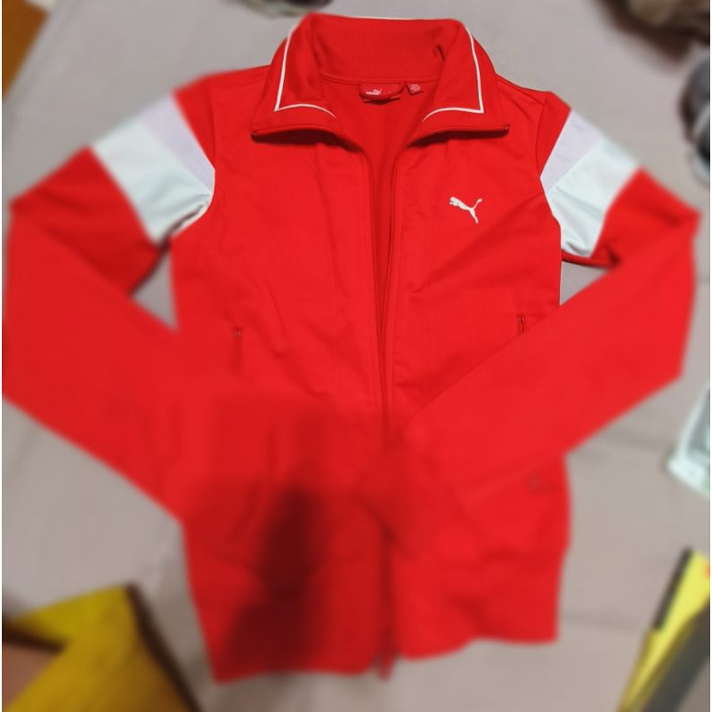 Puma 橘色運動風格外套