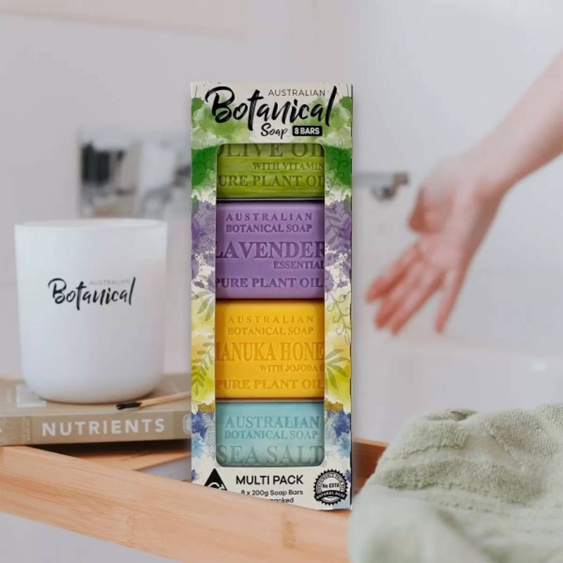 澳洲製植物精油香皂 8入
Australian Botanical Soap 8-Pack


