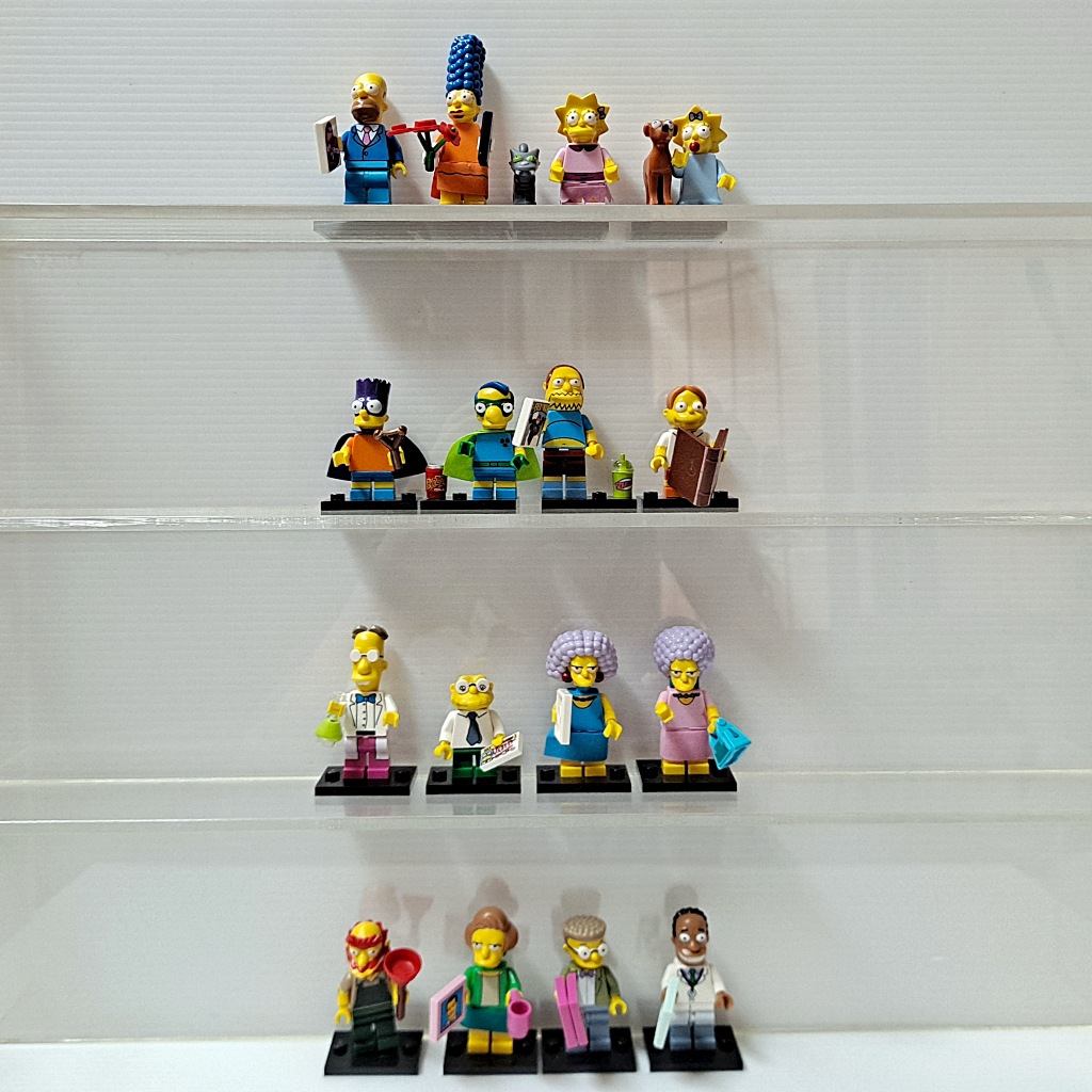 [ 小店 ] 積木 LEGO 樂高 71009 辛普森家庭 第2代 全16隻 大全套 含說明書 包裝袋 二手品 H8