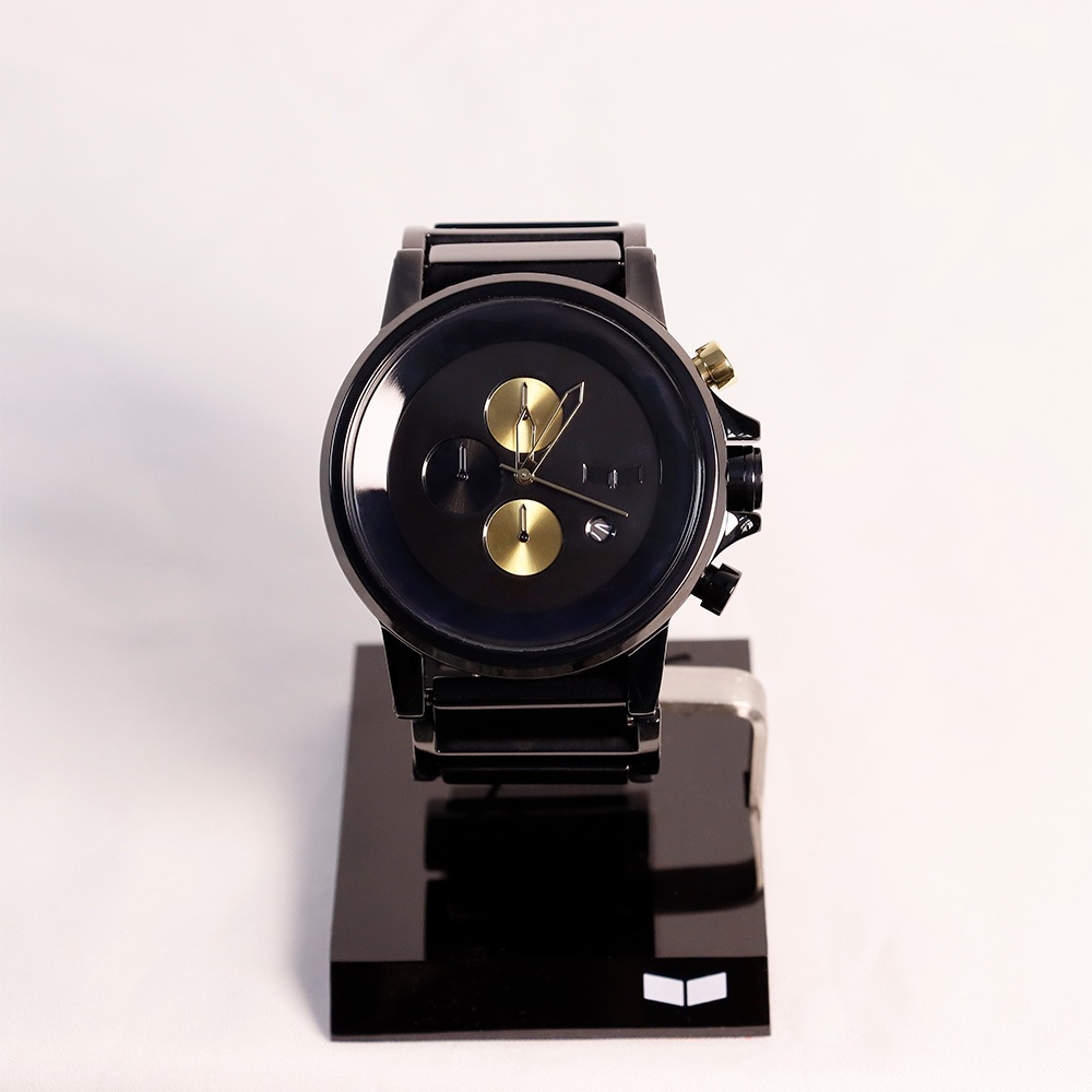 Vestal Plexi acetate Vestal極黑極簡主義多功能手錶
