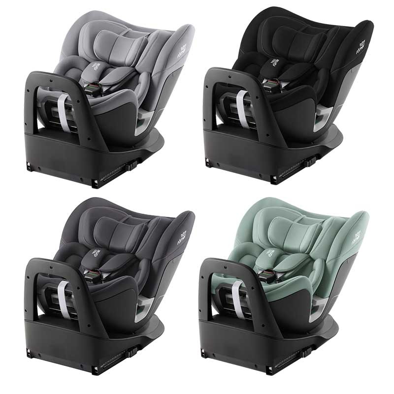 2024最新款【BRITAX】Dualfix Swivel 0-7歲isofix安全座椅(贈皮革保護墊)