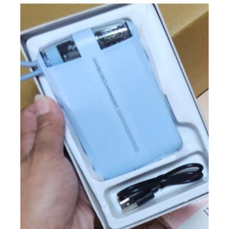 馬卡龍行動電源 10000mAh 超薄便攜