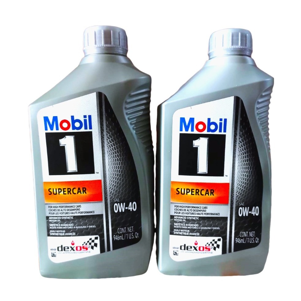 【美機油】Mobil 1 SUPERCAR 0W40  🚙🚙 全合成 機油 dexos 2 全車系廣域對應通用
