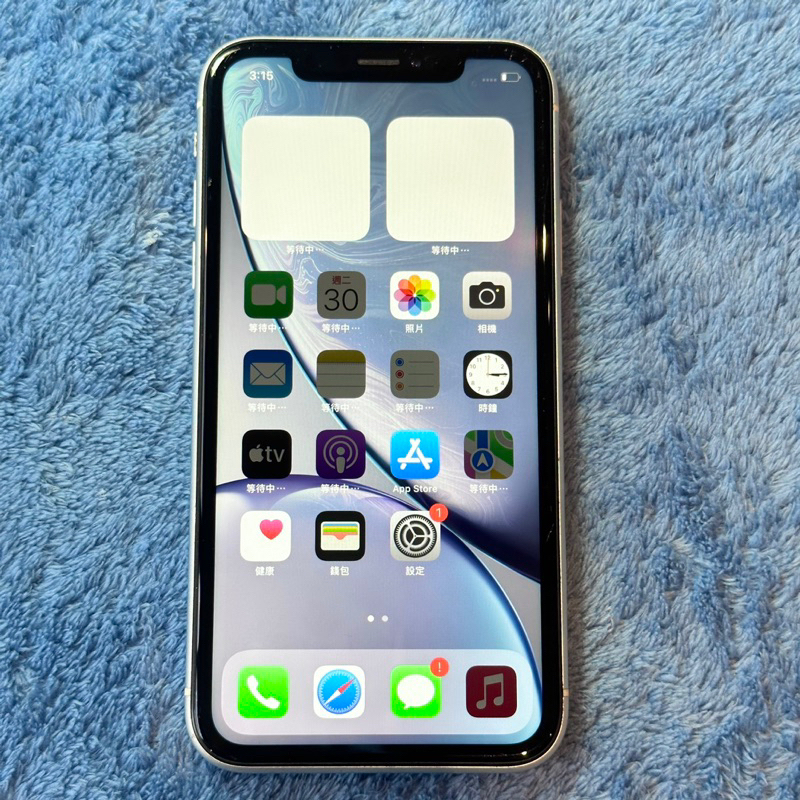 iPhone XR 64G 白 功能正常 二手 IPhoneXR iXR 6.1吋 蘋果 apple 螢幕刮傷 台中