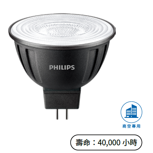 (保固+發票)飛利浦 Master LED MR16 (6.5W/7W) 可調光杯燈(2700K/3000K/4000K