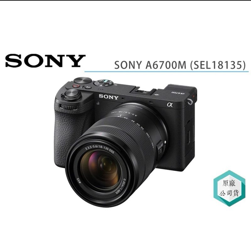 Sony a6700M 18-135kit 鏡 幾乎全新 公司貨 少快門數