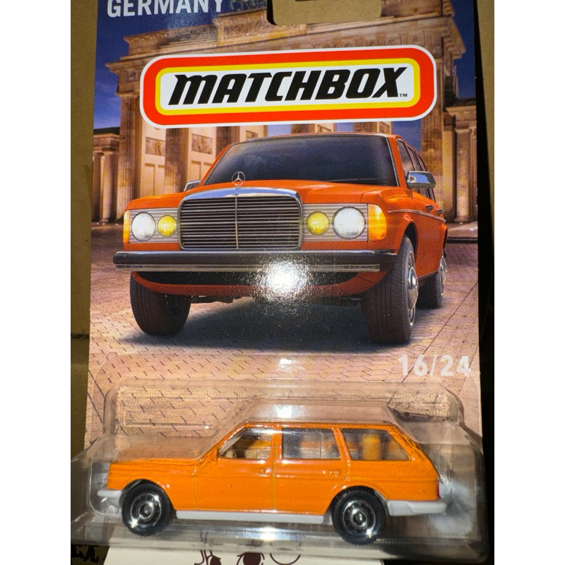 MATCHBOX 火柴盒 MERCECES-BENZ W 123 WAGON 賓士