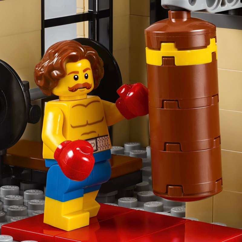 LEGO 樂高 10260 拳擊手 單人偶 全新品, 街景系列 城市餐廳 美式餐廳