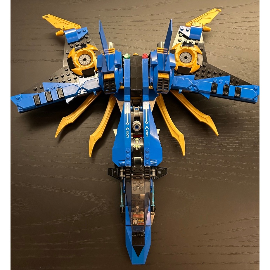 二手 樂高 LEGO 旋風忍者 NINJAGO 70668 阿光的風暴戰士機