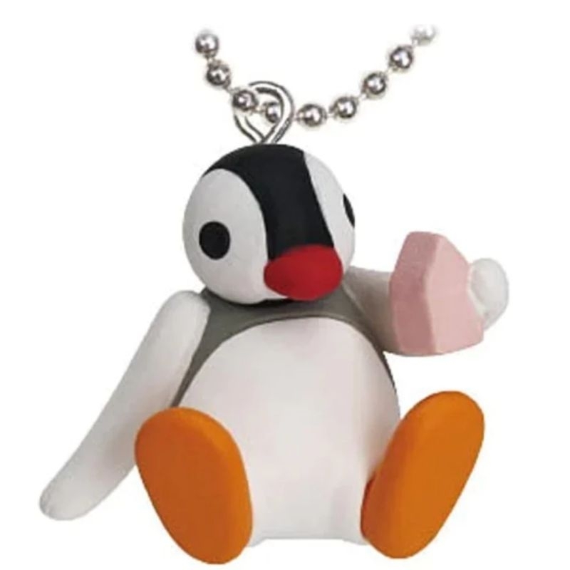 全新現貨 TAKARA TOMY T-ARTS 企鵝家族 吊飾  Pingu 玩積木 小企鵝 吊飾 鑰匙圈 扭蛋 轉蛋